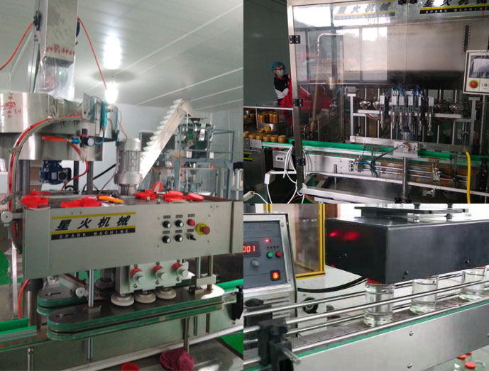 全自動香菇醬生產(chǎn)線 ,香菇醬生產(chǎn)流水線實拍細節(jié)圖